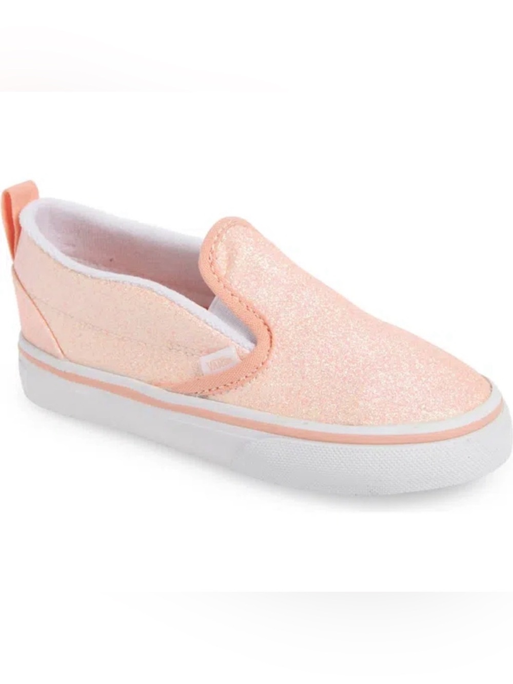 🆕 Vans Slip-on V Glitter Apricot In Glitter
Apricot Nectar